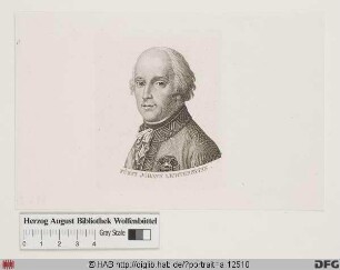Bildnis Johann I. Fürst zu Liechtenstein (reg. 1805-36)