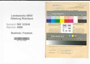 Entnazifizierung Friedrich Boehmer , geb. 30.06.1897 (Angestellter)