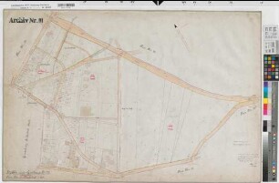 Billerbeck, Kspl. (Billerbeck), Zusammenlegung Holthausen-Gantweg, Urkarte II Flur 31
