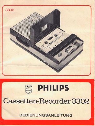 Kasettenrekorder Philips 3302