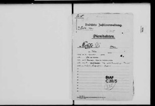 Stehle, Alfons Dr.; Amtsgerichtsrat; geb. 21.12.1907 in Wehr; gest. 16.2.1945