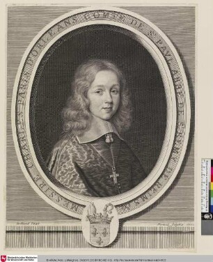 Charles Paris D'Orleans Comte de St. Paul Abbé de St. Remy de Reims [Charles-Paris d'Orléans-Longueville, Comte de Saint-Paul]