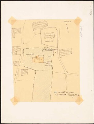 Schulhaus, Parsberg: Lageplan