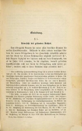 Bayrisches Civilrecht, 1