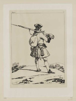 Régence, Blatt 26 der Folge "Federzeichnungen"