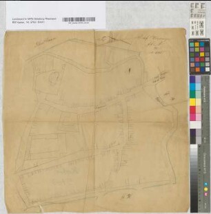 Bürgermeisterei Worringen. Flur A. Bl. 2. Aus: Deichschau Riehl-Worringen