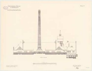 Offiziersheim Taunus, Falkenstein Wirtschaftsgebäude: Aufriss Nordansicht 1:100