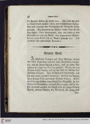 Neunter Brief