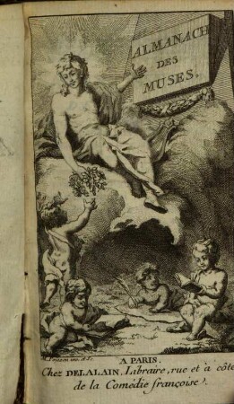 Almanach des muses : ou choix des poésies fugitives. 1770