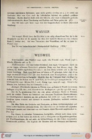 ⟦Weisweil⟧