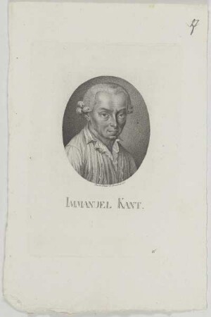 Bildnis des Immanuel Kant