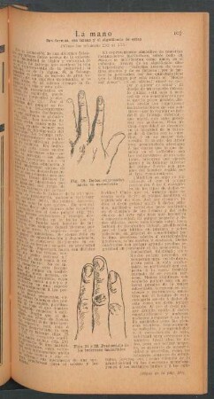 La mano - sus formas, sus líneas y el significado de estas - [Continuación]