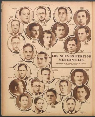 Los nuevos peritos mercantiles [Fotografías]
