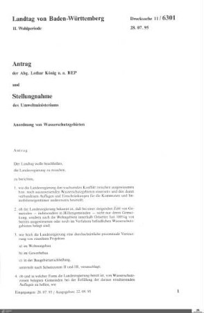 Drucksachen 6301-6435: Anträge, Anfragen, Gesetzentwürfe