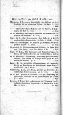 Bei dem Verleger dieses ist erschienen: