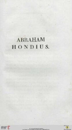 Abraham Hondius