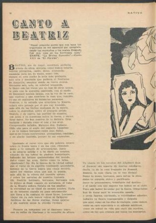 Canto á Beatriz