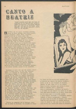 Canto á Beatriz