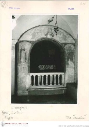 Freskenzyklus, Christus, von Engeln angebetet