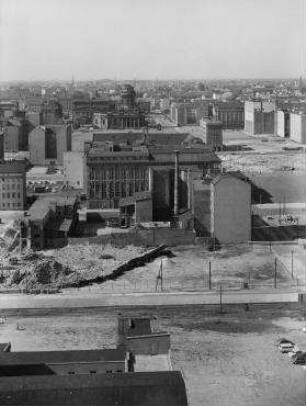 360° Panorama, Bild 9 von 21. Blick vom GSW-Hochhaus. Berlin-Kreuzberg, Charlottenstraße
