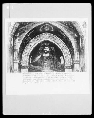 Mosaikprogramm — Hauptapsis, Chor — Apsis: Pantokrator
