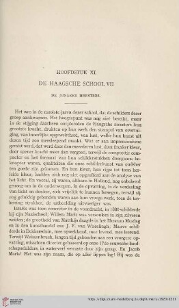 Hoofdstuk XI. De Haagsche School VII. De Jongere Meesters