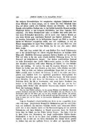 "Schillers Schicksal in der evangelischen Kirche"