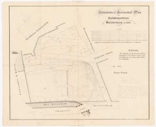 Gymnasium, Waldenburg: Lageplan