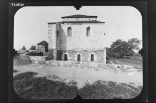 Ermsleben. Konradsburg. Ehem. Klosterkirche. Ansicht von Süden