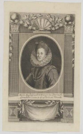Bildnis von Maria Magdalena, Erzherzogin von Österreich