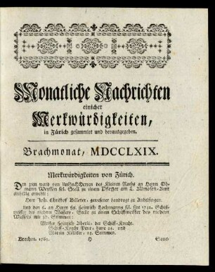 Brachmonat, MDCCLXIX