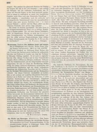 379-381 [Rezension] Die Kirche von Norwegen