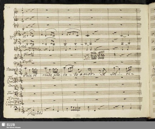 [Quintett e Coro] Pace vi rende placato amor