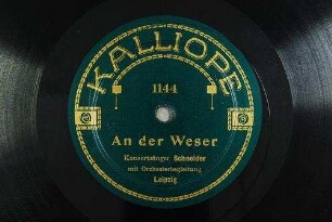An der Weser : [(Hier hab ich so manches mal) Lied] / [Musik: Gustav A. Pressel. Text: Franz Dingelstedt]