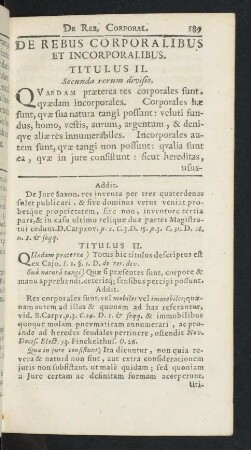 Titulus II.
