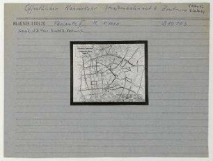 Öffentlicher Nahverkehr Straßenbahnnetz Variante II. Berlin, Mitte, Stadtzentrum