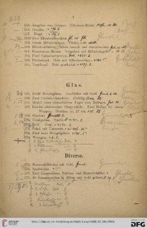 Diverse (Nr. 175- 183)