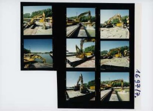 Tonverlegung am Wesel-Datteln-Kanal, Ahsen, 1997
