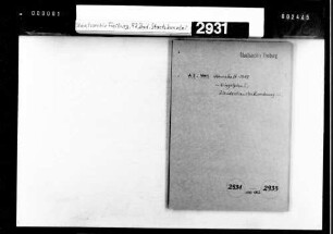 Haushalt des Landes Baden für das Rechnungsjahr 1949: Einzelplan I (Volksvertretung, Landesregierung, Staatskommissariat für politische Säuberung, Rechnungskammer)