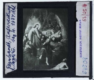 Rembrandt, Auferweckung des Lazarus (unidentifiziert)