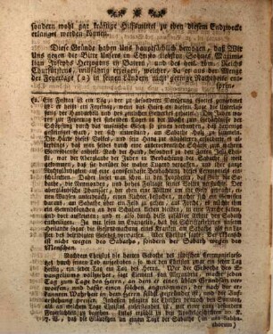 Breve Clemens des XIV. an die Bischöfe in Baiern, wegen Verminderung der Feyertage : Mit historischen Anmerkungen begleitet