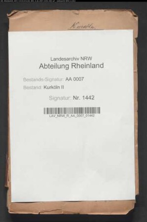 Streitige Grenze zwischen Mutscheid und den Jülicher Kirchspielen Hümmel und Schönau
