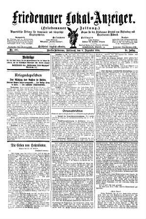 Nr. 288, 09.12.1914