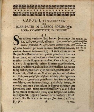 Disputatio Inauguralis De Usufructu Paterno In Feudis Filiorum Familias; Inprimis Qua Feuda Pomeraniæ