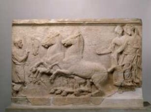 Weihrelief: Frauenraub