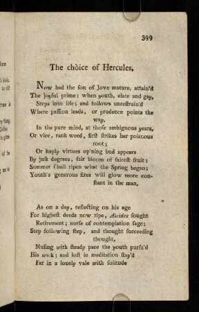 399-415, The chòice of Hercules.
