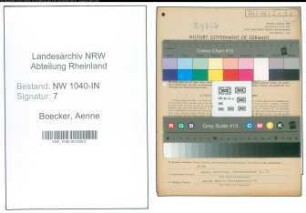 Entnazifizierung Aenne Boecker , geb. 12.08.1921 (Bueroangestellte)