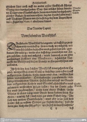 Das Neundte Capitel. Vom siebenden Werckstück.