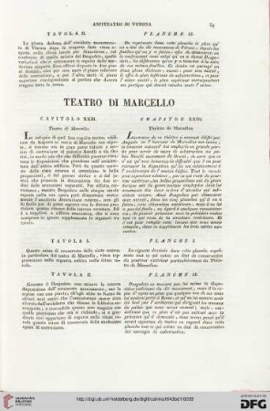 Capitolo XXIII: Teatro di Marcello / Chapitre XXIII: Théâtre de Marcellus