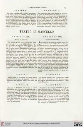 Capitolo XXIII: Teatro di Marcello / Chapitre XXIII: Théâtre de Marcellus